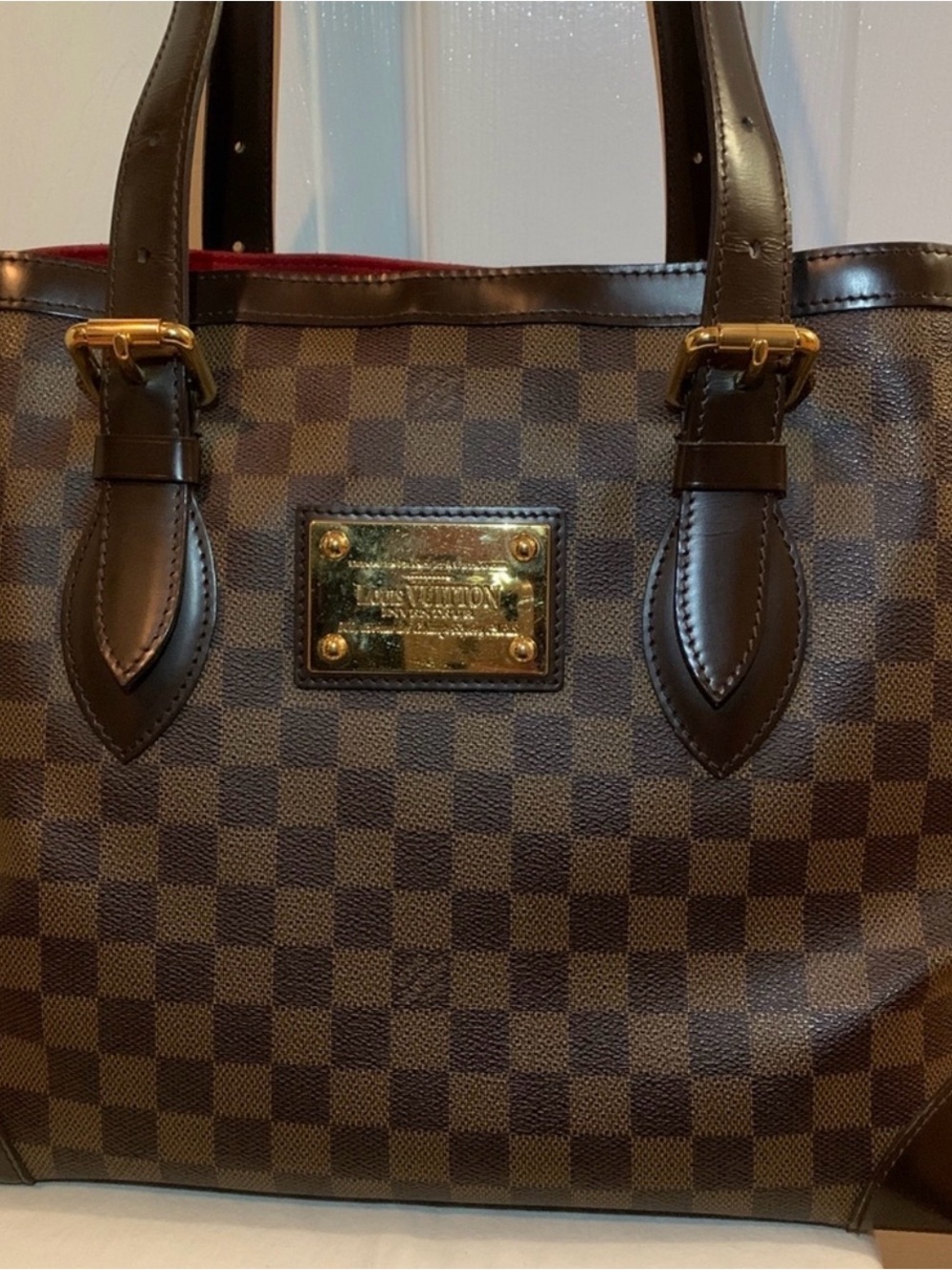 Louis Vuitton Damier Ebene Hampstead MM